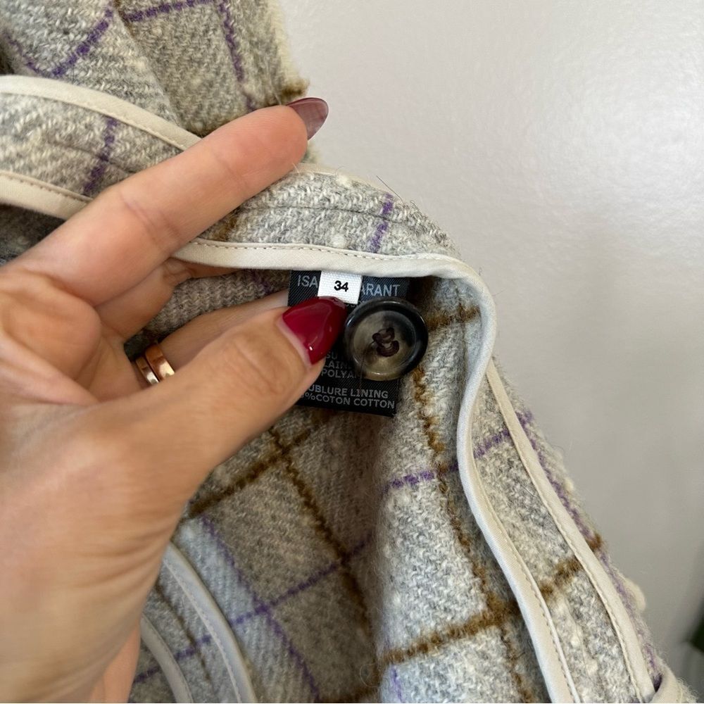 Isabel Marant Etoile Lyra Wool Jacket - Picture 10 of 12